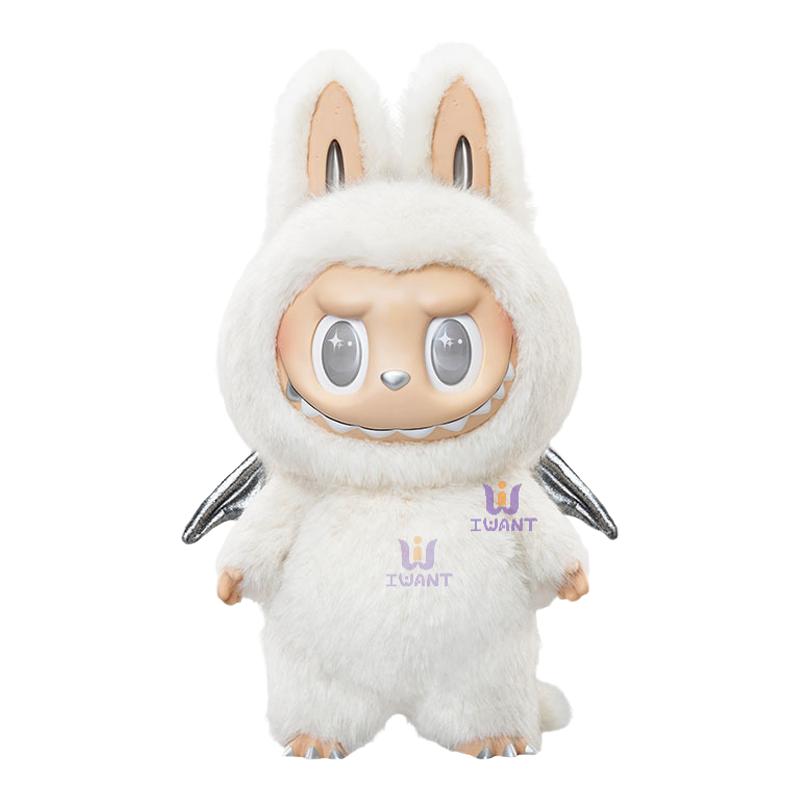 泡泡玛特ZIMOMO天使搪胶公仔潮玩