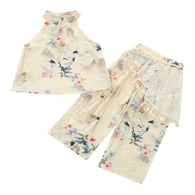 女童夏季汉服套装2026新款