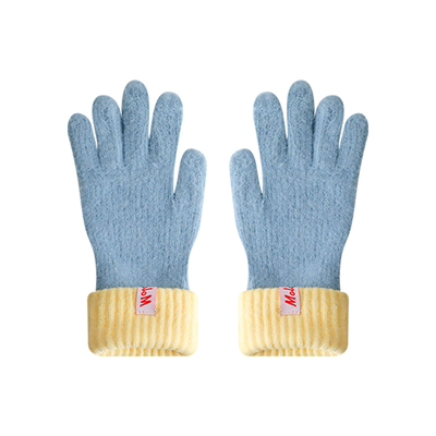 胡茬叔叔秋冬保暖针织手套