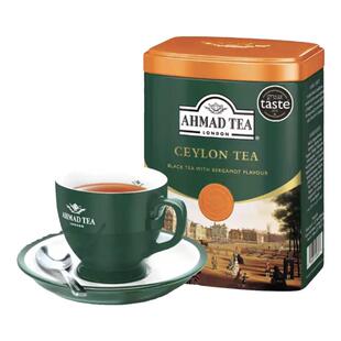 AHMAD TEA亚曼茶斯里兰卡锡兰红茶100g罐装散茶奶茶专用送礼茶罐