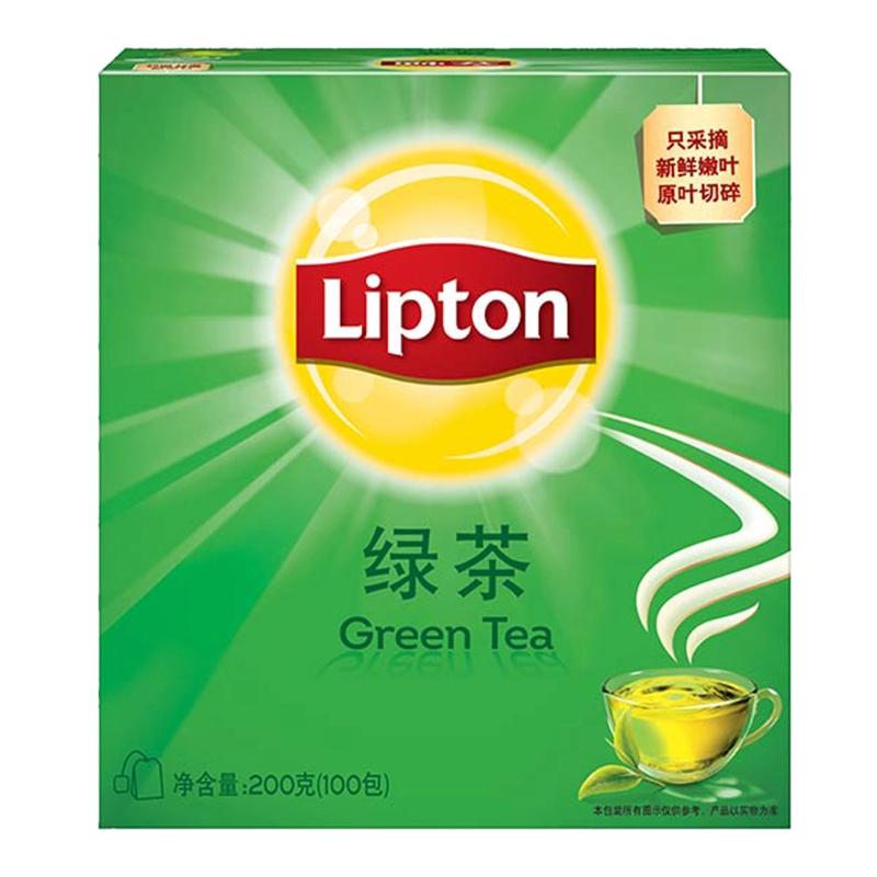 立顿100包办公休闲绿茶