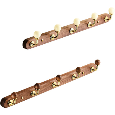 实木挂衣钩门后衣柜试衣间衣服钩