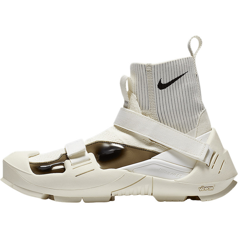 Nike/耐克正品秋冬新款男女高帮魔术贴时尚跑步鞋AQ9201-100