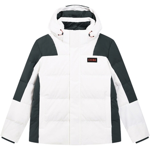 特步羽绒服男2025年冬季新款运动防风外套保暖面包服975429190664