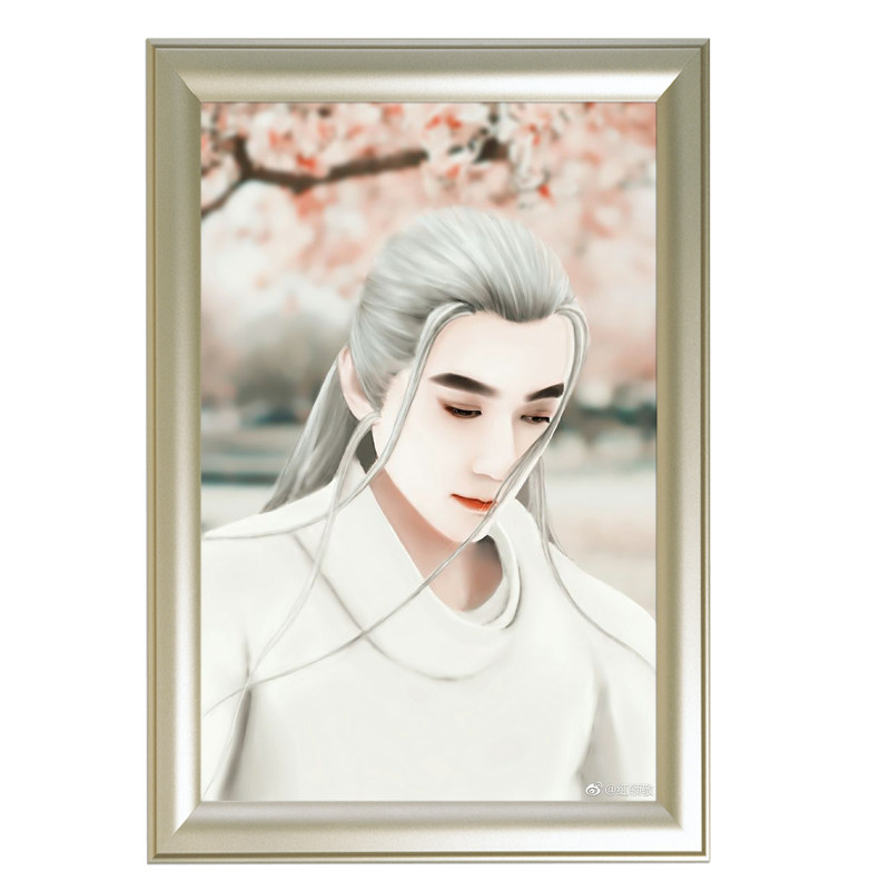 朱一龙刺绣定做定制照片十字绣钻石画沈巍镇魂客厅人物挂画自己绣