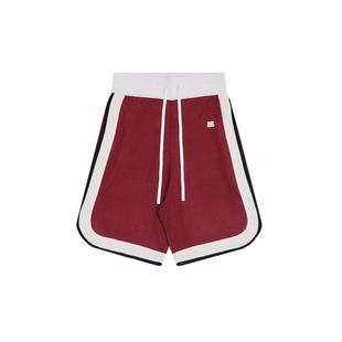 WALES BONNER 25春夏 Rio 百搭抽绳系带贴花logo运动休闲裤短裤