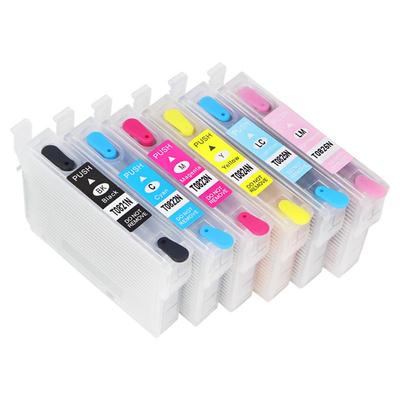适用爱普生R270墨盒EPSON R390 R290 R690 T50 RX590 TX720WD TX800FW 820FDW墨水T0821连供82N非原装6色改装