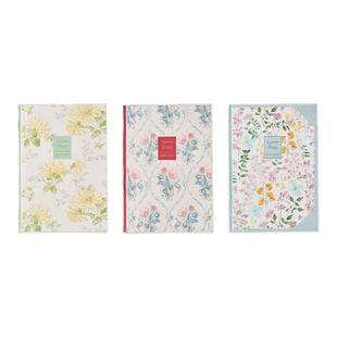 【2026新品】NOLTY PAGEM 3年连用A5日记本原创奶白色日文版小清新花卉手帐本8631