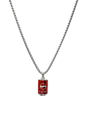 欧美时尚可乐罐项链儿童街舞饰品