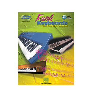 放克键盘 全套练习法 附在线音频 海伦德原版进口乐谱书 FUNK KEYBOARDS THE COMPLETE METHOD HL00695336