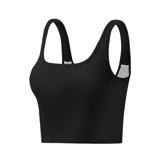 吊带背心女2026新款外穿纯棉内搭吊带带胸垫白色无袖打底抹胸上衣