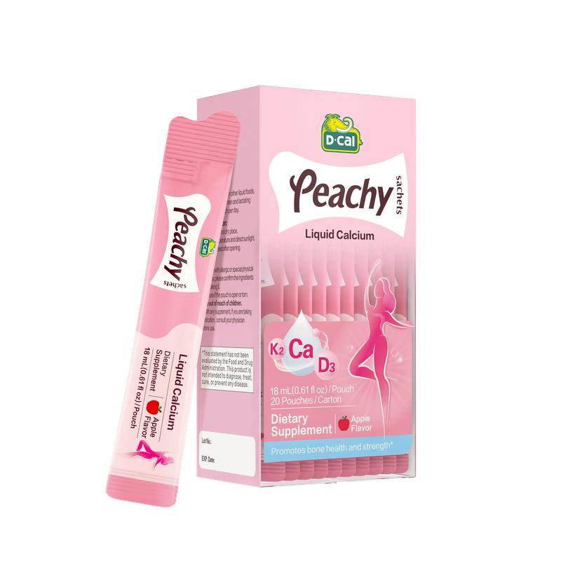 【升级版】迪巧k2小粉条液体钙柠檬酸钙孕妇钙片补钙d3钙孕期专用