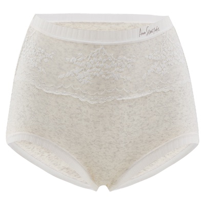 安娜蜜语高腰收腹内裤女款纯棉大码女士三角裤透气2025新款薄胖mm