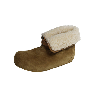 【benefanfan】皮毛一体暖暖鞋2025新款真皮内增高加绒两穿雪地靴