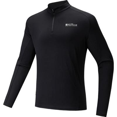 安踏男子速干长袖T恤运动针织衫