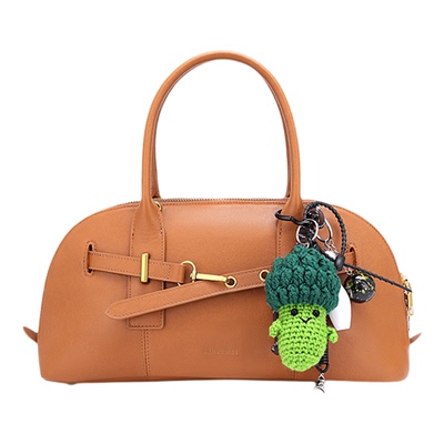 DENUONISS植鞣头层牛皮贝壳包