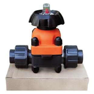 由令/外插DN15/20/25/32/40 UPVC国/美标/日标塑料隔膜阀截止阀门