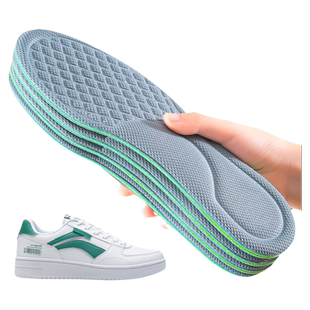 纳米除臭鞋垫男士吸汗防臭透气抗菌留香汗脚女运动气垫减震夏季薄