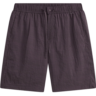 MODE COMMUTER| MC抗皱防泼水哑光简约梭织全橡筋四合扣腰头短裤