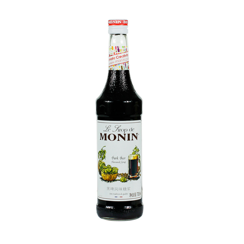 莫林molin黑啤风味糖浆调酒