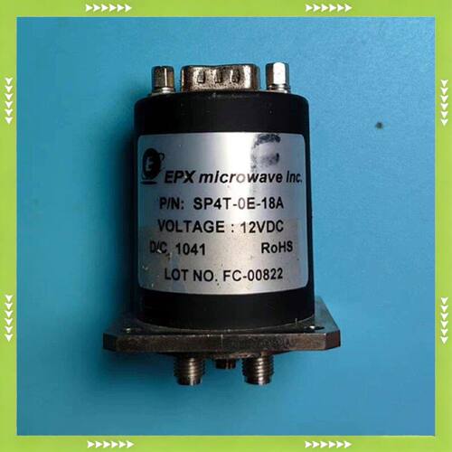 【问价】EPX射频开关SP4T-0E-18A，12VDC/SP4T-