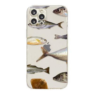 benefit简约创意咸鱼17pro16适用iphone15promax苹果13手机壳14promax新款12套11简约xsmax透明xr硅胶8p7防摔