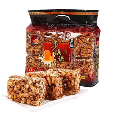 精益珍台湾风味黑糖沙琪玛零食