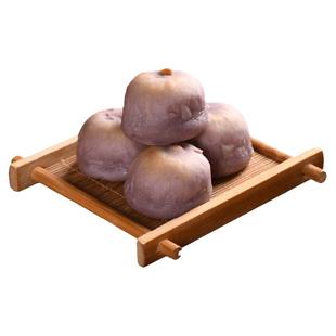 福建网红冰皮紫薯芋泥饼传统糕点零食小吃休闲友善食品优品绿豆饼