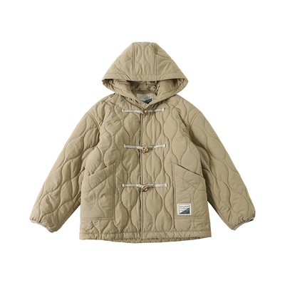 williambeta海外设计师线25冬新款复古夹棉儿童棉服棉袄