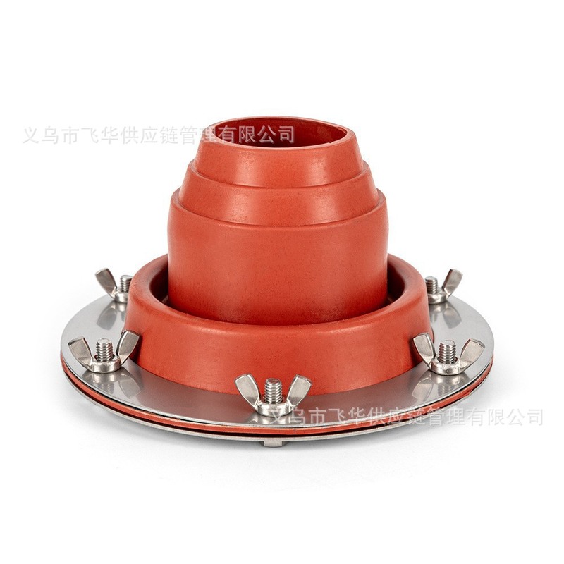 跨境柴火炉烟囱防烫烤取暖炉套器套隔热烟囱户外火炉硅胶帐篷圈