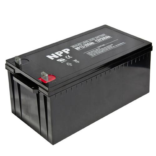 NPP耐普蓄电池NP12200广州耐普12V200AH太阳能蓄电池胶体蓄电池