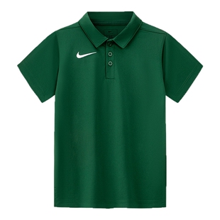 【赛事系列】Nike童装儿童POLO衫男女童短袖T恤夏季校服网球上衣