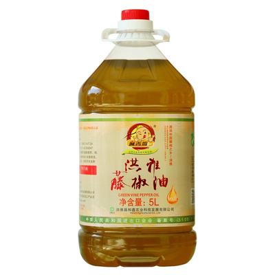 四川特产麻油商用桶装藤椒油