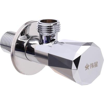 全铜加长款入墙三角阀