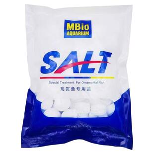 观赏鱼用盐孔雀鱼缸盐热带鱼杀菌盐水族专用净水盐球高效预防净化