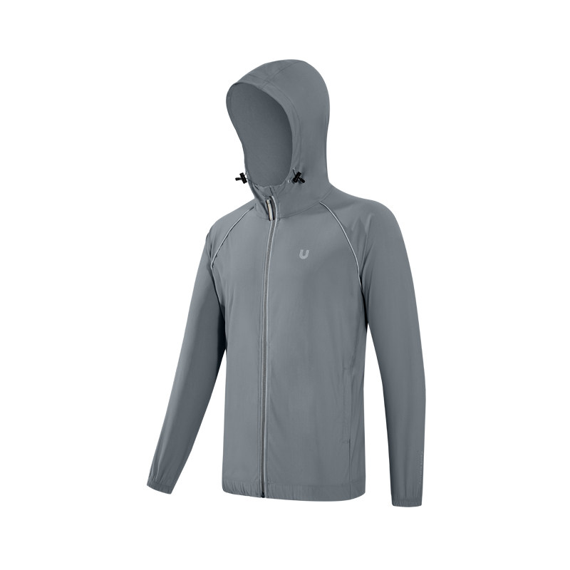 UV100防晒衣新款男夏遮阳防紫外线户外运动骑行连帽防晒外套24114