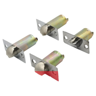 通用型门锁舌球形锁门锁锁舌室内球型圆锁锁芯卧室锁心配件斜舌