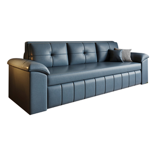 2025年新款网红复古风轻奢高端可折叠小户型多功能家用两用沙发床