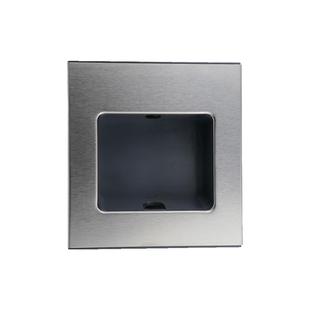 自动门脚踏开关医院手术门脚感开关踩防夹安全光线感应不锈钢外壳