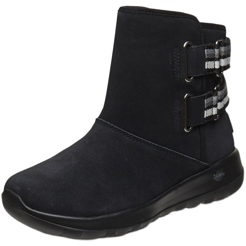 Skechers/斯凯奇女鞋冬季加绒保暖休闲鞋高帮时尚雪地靴冬款16614