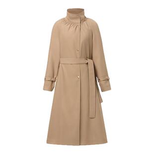 珂莱蒂尔2026年春季新款经典百搭气质减龄风衣外套女上衣中长款