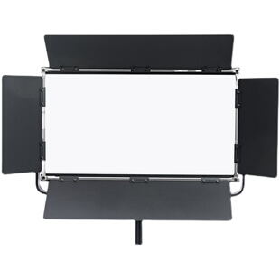 演播室LED100W200W平板柔光灯 影视拍照访谈服装直播摄影棚补光灯