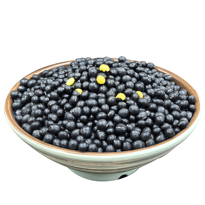 黄心小黑豆1斤新豆农家自种五谷杂粮黄芯豆发豆芽打豆浆豆子半斤