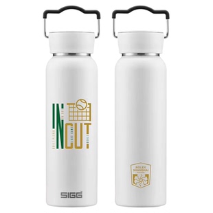 SIGG/希格保温杯316不锈钢带茶隔户外便携水杯劳力士大师赛联名