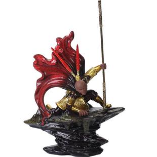 新中式陶瓷齐天大圣孙悟空摆件家居装饰品斗战胜佛美猴王桌面摆设