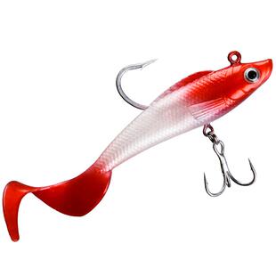 路亚软饵卷尾包铅软鱼夜光假饵远投海淡水钓鲈鱼翘嘴专杀侍魂热卖