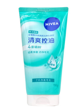 妮维雅净颜清透洁净洗颜泥洗面奶