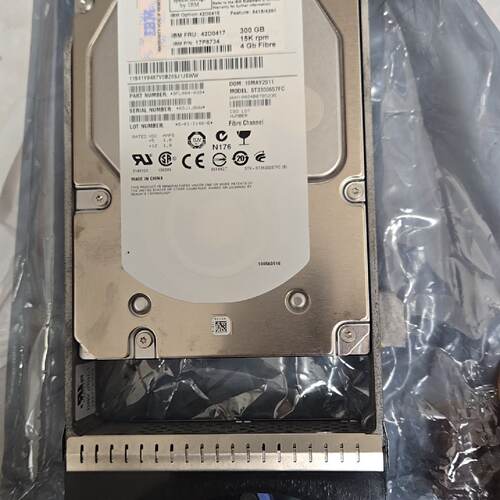 询价-IBM 300G 15K SAS 3.5寸43X0877 4