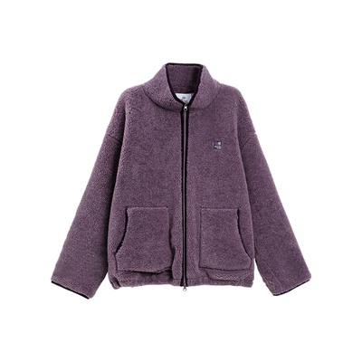 TurnSignal潮牌仿羊羔毛外套女