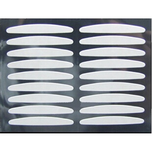 10片包邮阿林达双面双眼皮贴超粘自然隐形双面胶 3mm 宽款 9对